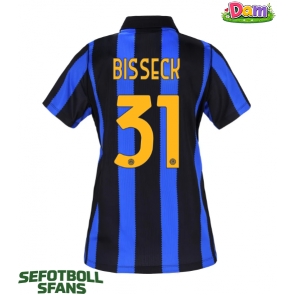 Inter Milan Yann Bisseck #31 Hemmatröja Kvinnor 2026-27 Kortärmad